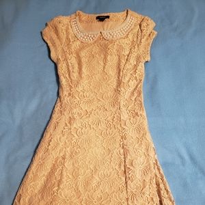 Nude Lace Dress